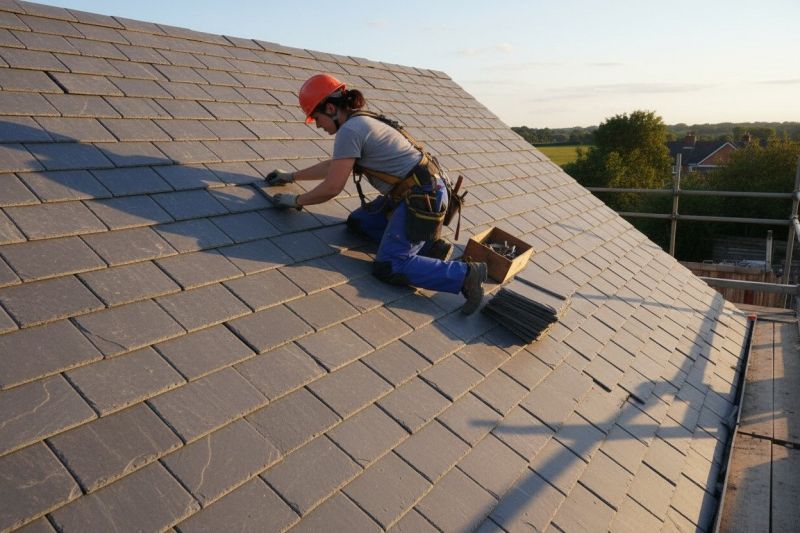 Slate Roofing Service detail
