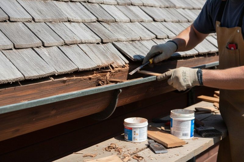 Wood Shingles Repair